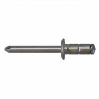 GSMD41-43SPG, Poly-Grip Range Blind Rivet 1/8 Inch, (.125 Inch),  (.039-.197 Grip Range), Dome Hea